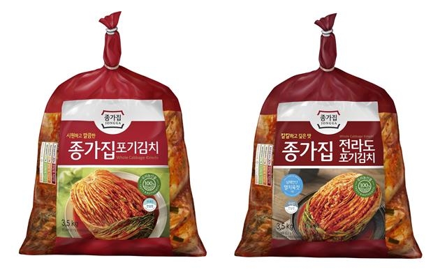 김치에 대한 끊임없는 연구와 차별화된 맛으로 지난 30년간 부동의 1위를 지키는 종가집 김치. 대상㈜ 제공