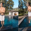 다니엘 헤니, 무더위 날리는 수영장 다이빙...‘탄탄 몸매+귀염 미소=♥’