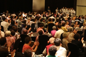 “삼계탕 드시고 건강한 여름나세요”...가천대 직원봉사단 초복 맞아 지역 어르신 초청 삼계탕 대접