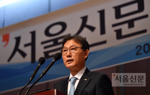 [서울포토] 고광헌 서울신문사장, 창간 114주년 기념사