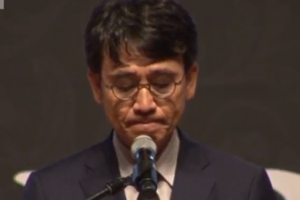 유시민 “회찬이 형! 잘 가요” 울먹이며 추도사 낭독