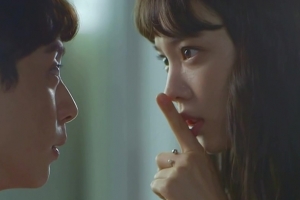 ‘마녀의 사랑’ 윤소희-현우, 한 여름밤의 ‘첫 밀착 스킨십’