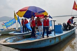 “한강하구 조강의 뱃길을 열어라” 김포 전류리포구서 평화문화기행 행사