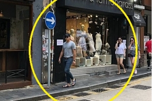 비♥김태희 부부, 홍콩 데이트 포착 ‘멀리서도 눈에 띄는 우월함’