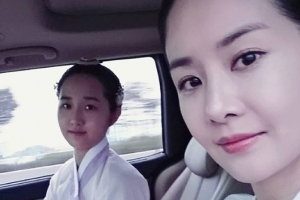 김가연 딸 공개, 엄마 뺨치는 단아 미모 “내가 만든 한복”