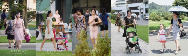 평양서 원피스 인기…각양각색 디자인 ‘눈길’