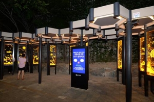 태양광 나비… 별자리 벤치… 동작의 밤은 낮보다 빛난다