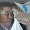 [서울포토] 손흔드는 북한 노동자대표