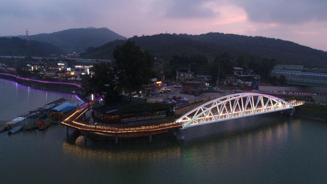 백운호수 생태탐방로.