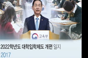 ‘폭탄 돌리기’ 대입 개편안…교육부 “2022학년도 수능으로 최소 30% 선발”