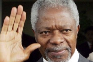 샘 오취리, 코피 아난 前 총장 별세 애도 “소중한 보물을 잃었다”