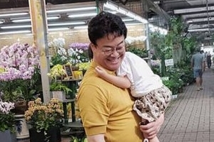 백종원, 꽃받침 하는 아들 바라보며 아빠 미소 ‘행복한 일상’