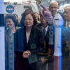 美와 밀착…차이잉원, 대만 총통 첫 NASA 방문