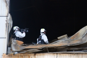 스프링클러 작동 안 해 피해 커졌나… 인천 남동공단 화재 현장감식