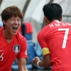 [한국-우즈벡]신들린 황의조 ‘멀티골’…전반 2-1, 4강이 보인다