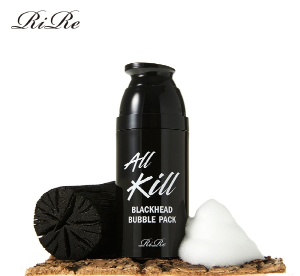 늘어난 모공과 각질, 거칠거칠하고 칙칙해진 피부로 고민이라면 리르화장품의 ‘올킬 블랙헤드 버블팩’에 주목해보자. 리르화장품은 블랙헤드와 각질을 제거해주는 신제품 버블팩을 출시했다고 밝혔다.