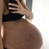 세쌍둥이 임신한 여성이 공개한 몸 변화 과정