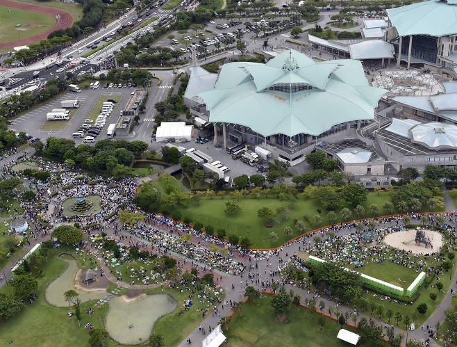 아무로 나미에 콘서트 현장 연합뉴스