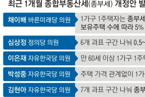 [9·13 부동산 대책 이후] 野 “종부세 강화는 세금 폭탄”… 국회 통과 험로 예고