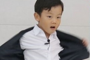 ‘슈퍼맨이 돌아왔다’ 시안, 방탄소년단으로 변신 ‘카리스마 눈빛’