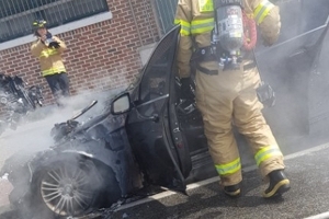 이번엔 평창에서...BMW 520d 또 화재