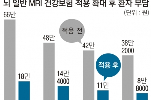 뇌 MRI 본인 부담금 8만원대로 검사받는다