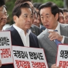민주당 “되로 주고 말로 받은 한국당과 심재철, 눈물겹다”