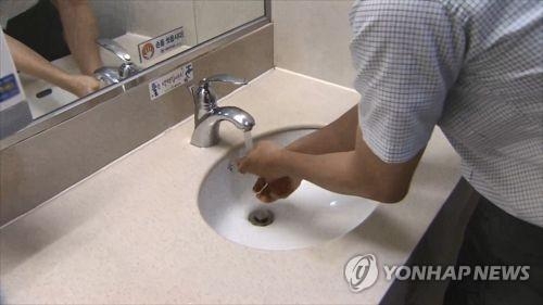 손 씻는 모습. [연합뉴스TV 제공] 연합뉴스