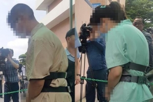 고준희양 암매장 친아버지·동거녀 고개만 ‘푹’