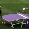 탁구대 위에서 하는 족구 ‘테크볼’ 호나우지뉴도 네이마르도 즐겨
