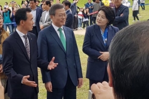 이항진 시장, 문재인 대통령에 여주발전 지원 요청