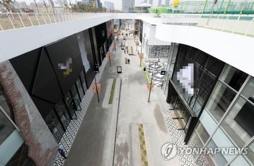 인천 송도국제도시 복합쇼핑몰 ‘트리플스트리트’ 전경 [연합뉴스 자료사진]