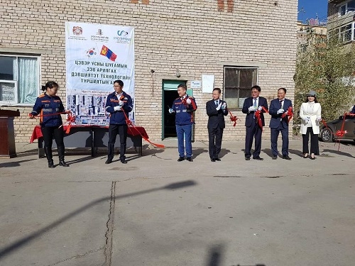 세니팡이 지난 10월 18일 몽골수도 올란바토르시에서 고압질소기체를 이용한 방법으로 상수도관 시범세척 시연회를 성공적으로 마쳤다고 회사 측은 밝혔다.