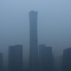 중국 베이징 악명높은 스모그가 다시 돌아왔다