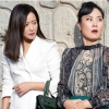 ‘나인룸’ 김희선 김재화, ‘벽 밀착+곁눈질’ 경계태세 포착