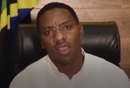 폴 마콘다 탄자니아 다르에스살람 주지사가 지난달 31일 기자회견에서 동성애자를 검거할 것이라고 예고하고 있다.=유튜브 캡처