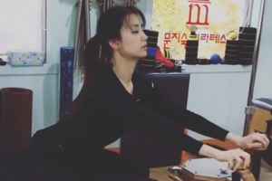 “출산 후 폭풍 관리” 박하선, 혼신의 필라테스 영상 공개