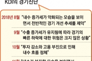 3개월 만에…국책기관 KDI, 경기 둔화 공식 인정