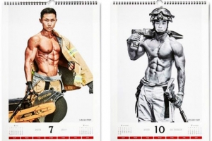 원조 ‘기부 몸짱’ 소방관 달력