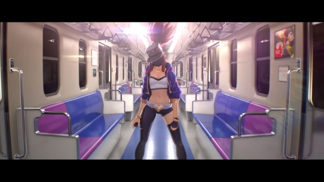 K/DA ‘팝스타’ 뮤직비디오 캡처