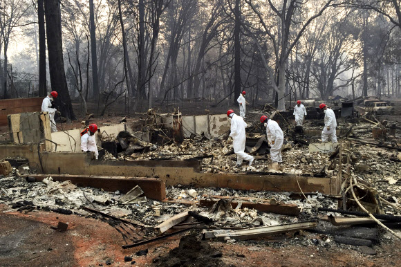 ‘역대 최악’ 北캘리포니아 산불 사망 76명…실종 1천300여명