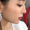 ‘이병헌 ♥’ 이민정, 파인 드레스에 드러난 섹시美