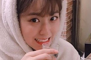 설현, 삼겹살에 소주 즐기는 아이돌 “달다♥”