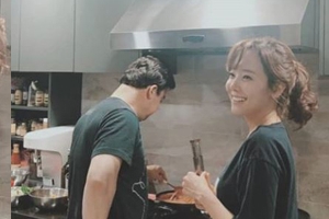 백종원♥소유진 부부의 달달한 투샷 ‘행복한 미소’
