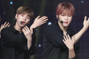 [포토] 황민현-강다니엘, 남신 옆에 남신