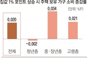 집값 올라도 지갑 안 연다