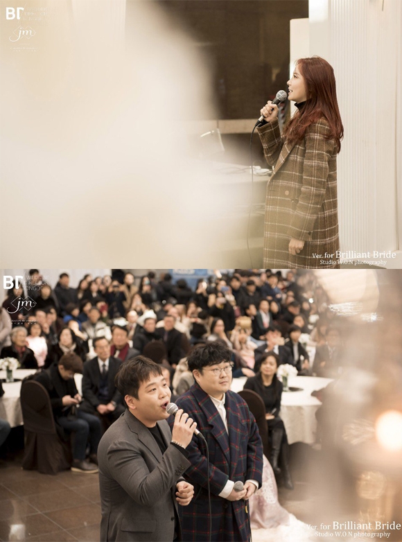 이수지 결혼식 사진