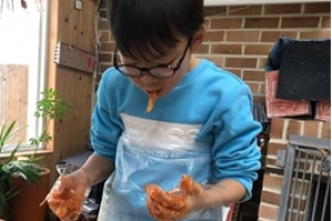 “김장까지 척척” 송일국 삼둥이, 폭풍성장 근황