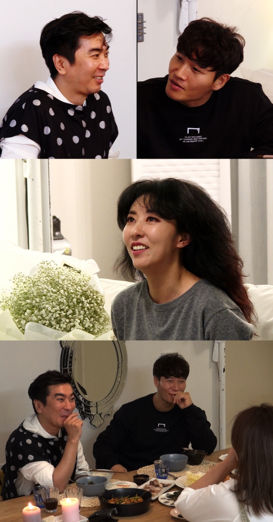 ‘미우새’ 김종국 김정남, 김완선 여동생 만남