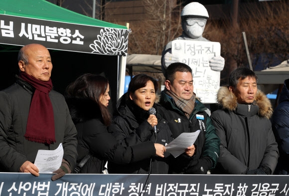 ‘김용균법’ 통과하기까지